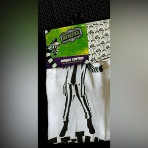 Beetlejuice Shower Curtain